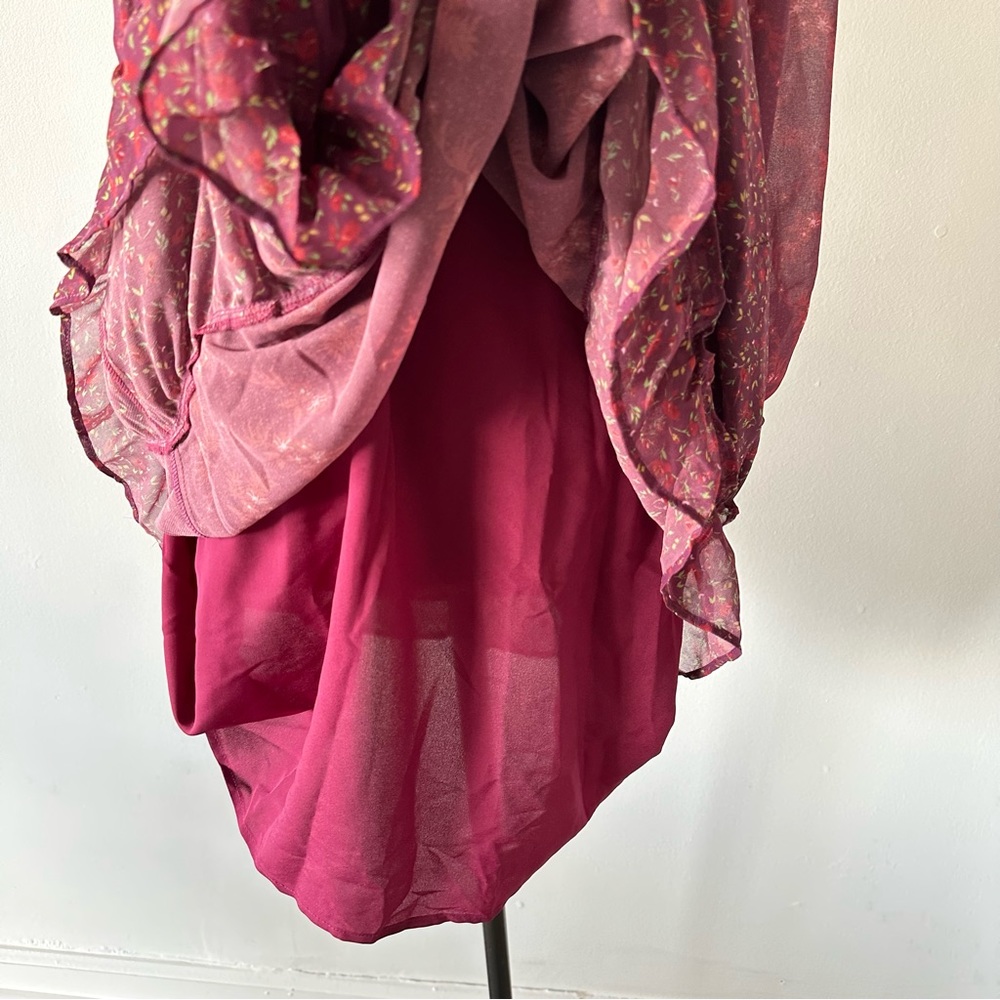 Boho Senlis Midi Floral Dress Small - Picture 10 of 16